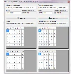 C#, алгоритм горизонтального перестановочного шифра