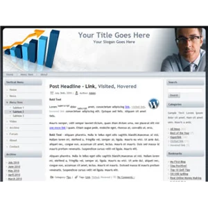 Шаблон PHP сайта  (очень удобный и лёгкий в настройке)