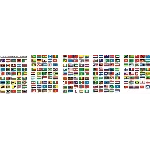 Флаги стран мира в векторе (Corel Draw 11)