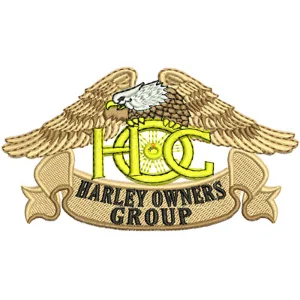 Машинная Вышивка Harley Davidson Owners Group