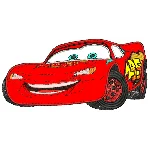 Машинная Вышивка мультфильм "ТАЧКИ"