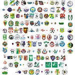 Футбольные клубы в векторной графике