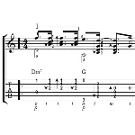 Елисейские поля - Джо Дассен. Ноты и табы для гитары