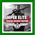 ✅Sniper Elite 4 Deluxe Edition✔️Steam⭐+ 25 Игр🎁0%💳