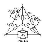 Вариант 50 Задача 1.1. РГР по ТОЭ "по Бессонову ..."