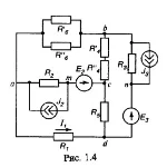 Вариант 94 Задача 1.1. РГР по ТОЭ "по Бессонову ..."
