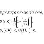 Решение задачи 11.1 из раздела 3 УМФ автор Чудесенко ВФ