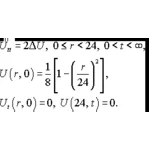 Решение задачи 11.2 из раздела 3 УМФ автор Чудесенко ВФ