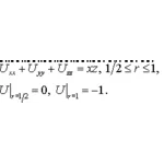 Решение задачи 6.9 из раздела 3 УМФ автор Чудесенко ВФ