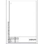 A4 (А4)  рамка в формате docx вертикальная