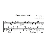 Прогулки по воде. Ноты и табы для гитары