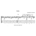 Belle из мюзикла Notre-Dame de Paris Ноты и табулатура