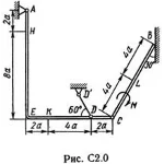 Решение С2 рисунок 0 условие 8 (вариант 08) Тарг 1989