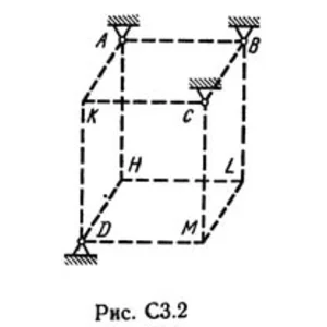 Решение С3 рисунок 2 условие 5 (вариант 25) Тарг 1989