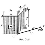 Решение задачи С4 рис 5 усл 6 (вар 56) Тарг С.М. 1989г