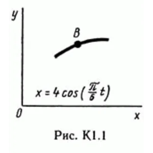 Решение задачи К1 рис 1 усл 1 (вариант 11) Тарг С.М. 89