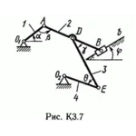 Решение контрольной К3 рис 7 усл 6 (вариант 76) Тарг 89