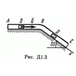 Решение Д1 В38 (рисунок Д1.3 условие 8) термех Тарг 89