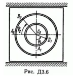 Решение Д3 В65 (рисунок 6 условие 5) термех Тарг 1989