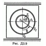 Решение Д3 В96 (рисунок 9 условие 6) термех Тарг 1989