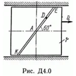 Контрольная работа Д4 В04 (рис 0 усл 4) термех Тарг 89г