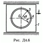 Контрольная работа Д4 В64 (рис 6 усл 4) термех Тарг 89г