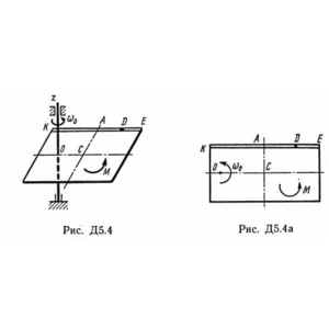Решение Д5 В48 (рис 4 усл 8) теормех Тарг С.М. 1989 г
