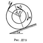 Термех Тарг решение задачи Д7 В51 (рис 5 усл 1) 1989 г.