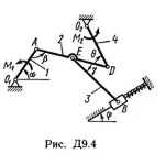 Решебник Тарг С.М. задача Д9 В48 (рис 4 усл 8) 1989 год