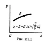 Решение К1 Вариант 11 (рис. 1 усл. 1) термех Тарг 1988