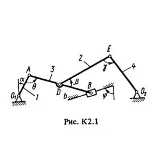 К2 Вариант 17 (рис. 1 усл. 7) решение термех Тарг 1988г