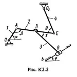 К2 Вариант 25 (рис. 2 усл. 5) решение термех Тарг 1988г