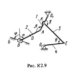 К2 Вариант 91 (рис.9 усл. 1) решение термех Тарг 1988г
