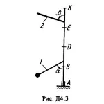Решение Д4 Вариант 33 (рис. 3 усл. 3) термех Тарг 1988г