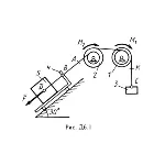 Решение задачи Д6 В17 (рис.1 усл. 7) термех Тарг 1988
