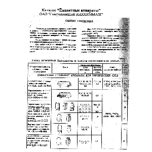 Каталог НИИХИММАШ: "Емкостные аппараты"