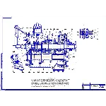 Чертеж Коробка передач Газ 3309