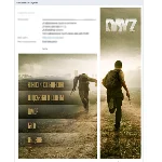 Меню и аватар группы ВКОНТАТЕ "DayZ"