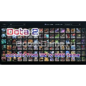 DOTA 2 аккаунт 🔥 от 30 до 999 предметов✅+ Родная почта