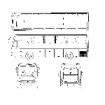 Чертеж автобуса фирмы VOLVO