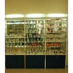 3D модели торговой мебели для аптеки AutoCAD