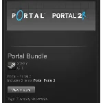 Portal 1 + Portal 2 - STEAM Gift - Region Free / ROW