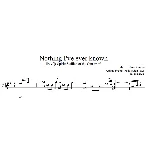 Nothing I´ve ever known-ноты и табы для гитары