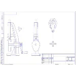 Механизм кулачковый. Чертеж механизма кулачкового