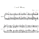 Cпасибо жизнь тебе Р.Рождественский .ноты для акордеона