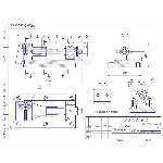 Тиски сборочный чертеж