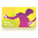 ⭐50 $ iTunes USD Gift Card - Apple Store⭐