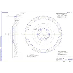 Чертеж Маховик ЗИЛ-130