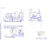 Чертеж Гусеничная тележка