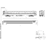 Чертеж общего вида вагона пассажирского Аммендорф